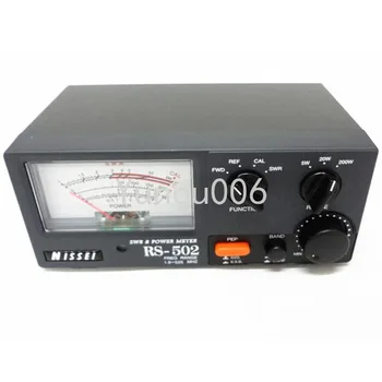Pôvodné NISSEI RS-502 SWR Power Meter 1.8-525Mhz Krátke Vlny UV Stáleho Meter RS502 Digitálne Napájanie Watt Meter pre obojsmerné Rádiové