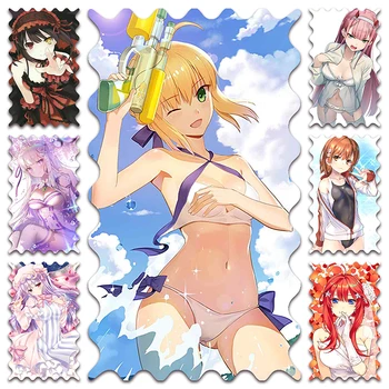 Nové Anime Plné Diamond maľovanie mozaiky výšivky Saber Mikoto Manga Krásy Sexy Dievča C. C Itsuki Nula Dva Asuna Kurumi A016