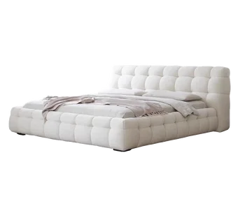 Krém štýl baránok cashmere vata posteľ moderný minimalistický francúzsky textílie svetlo luxusné mäkké taška