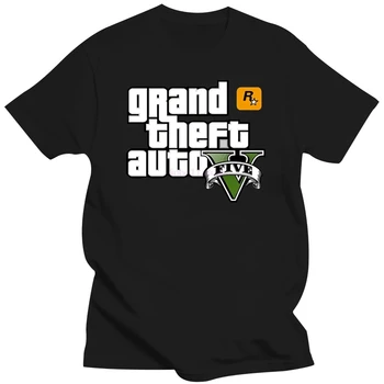 Grand Theft Auto GTA T Shirt Mužov Ulici Dlhý s GTA 5 T-shirt Mužov Slávnej Značky TShirts v Bavlna Tees pre Páry GTA5