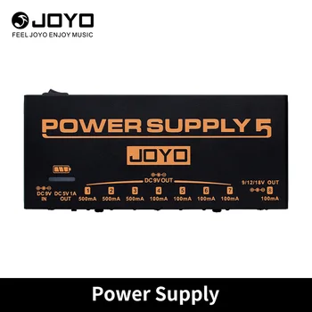 JOYO JP-05 Napájanie vstavaná Batéria 4400mAh Multi Kanál, Gitara Pedál Napájanie 8 Výstupy DC 9V/12V/18V a USB Portom
