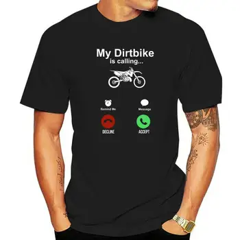 Dirtbike Volanie Dirt Bike Jazdec, Motocykel, Motokros, T Košele Streetwear Krátky Rukáv Harajuku Nadrozmerné T-shirt Pánske Oblečenie