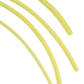 4pcs Paliva Riadok Žlté Plastové 1m/3.3 ft Pre Nahradenie Elektrické Píly String Vyžínače Sušiče Vlasov Nástroj Časť Náhradné Palivo Line