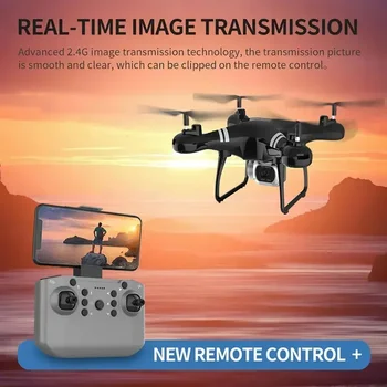 RC Quadcopter Letecké Fotografovanie Deti Hračky, Darčeky 2022 KY101 Mini Drone 4K Profesionálne HD Dual Camera 2.4 G Wifi FPV Skladacia