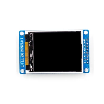Sériový Port Modul TFT LCD Displej Časti 1.8 Palcový Farebný 128X160 SPI Plné Farby ST7735S 3,3 V Nahradiť OLED zdroj Napájania
