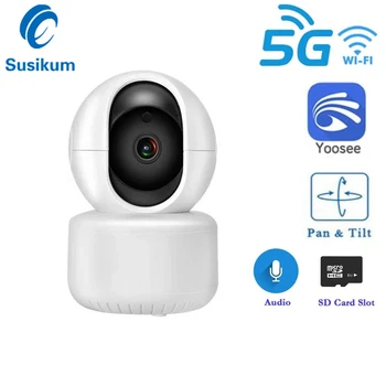 Yoosee 5G WIFI Kamera 1080P obojsmerné Audio Pan Tilt Zabezpečenia Ochrany Bezdrôtový MINI Smart Home Fotoaparát