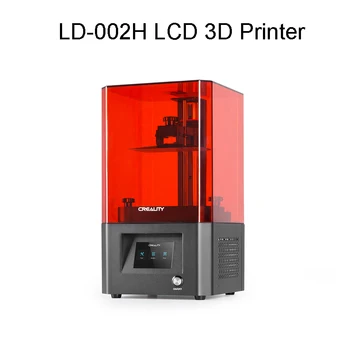 3D Tlačiarne LD-002H Vysokou presnosťou 2k Black-a-biely Displej Ploche Fotosenzitívne Živice Svetlo-liečenie 3D Tlačiarne