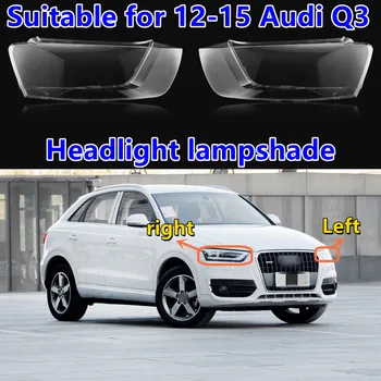 Vhodné pre 12-15 Audi q3 svetlometu tienidlo Audi Q3 svetlometu tienidlo Lampy povrchu Lampy bývanie Spodnej ploche bývania