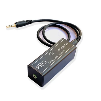 3,5 Mm Zvukový Izolant Audio Kábel Reproduktora Line Izolant Pre Auto Stereo Audio Systém Gold-Plating Plug Stabilný Prenos