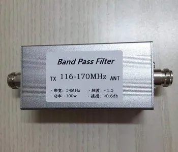 Band-Pass Filter N Base BPF 116-170MHz Zlepšuje Anti-interferencie a Selektivity Zvyšuje Komunikácie