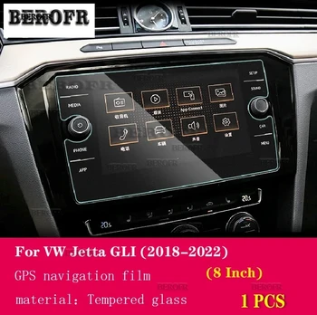 Automobilová GPS navigácia film na LCD obrazovke Tvrdené sklo ochranný film Anti-scratch Príslušenstvo Pre Volkswagen Jetta GLI 2018-2022