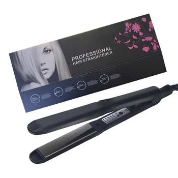 Prispôsobený LED Hair Straightener Titán Ploché Železo Najlepšou Voľbou Pre Módne Hair Straightener