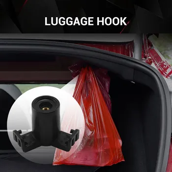 Auto Nákladné Zadné Trunk Bag Háčik Držiak Záves batožinového priestoru Hák pre Tesla Model 3 Príslušenstvo pre Tesla Model 3 2020
