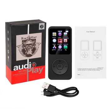 MP3, MP4 Prehrávač Hudby Bluetooth-kompatibilné Verzie Mini Prenosné Walkman
