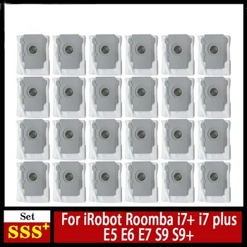 Pre iRobot Roomba i7+ i7 plus E5 E6 E7 S9 S9+ vrecka na Prach Príslušenstvo Robot Vysávač tašky Nahradenie Špinavé Tašky Náhradných Dielov