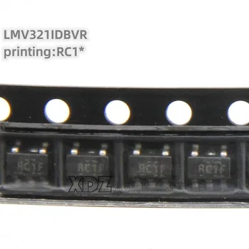 10pcs/veľa LMV321IDBVR LMV321IDBVT Hodváb sieťotlač RC1* RC1F SOT23-5 package Pôvodné skutočný Operačný zosilňovač čip