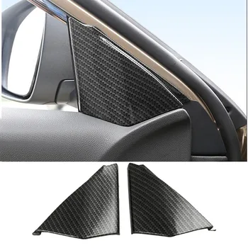 Pre Renault Koleos 2017 2018 ABS Uhlíkových vlákien štýl Vnútorné Pilier Trojuholník Tvarovanie Krytu 2 ks