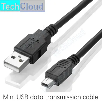 USB 2.0 Typu A Samec na Mini 5P Male Mini 5P USB Kábel M/M Fólia+Pletená+PVC Tienené 30 cm 50 cm 1m 1,5 m 1,8 m 3 m 5 m