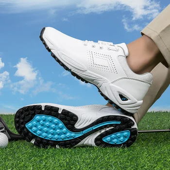 Nové Golfové Topánky Muži Ženy Školenia Golf Nosí pre Páry Ľahké Vychádzkové Tenisky Proti Sklzu Športové Topánky