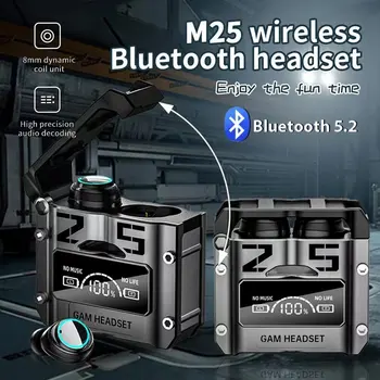TWS M25 Bezdrôtové Slúchadlá Slúchadlá Bluetooth, Dotykové Ovládanie Zníženie Hluku Stereo Vodotesné Slúchadlá Slúchadlá S Mikrofónom