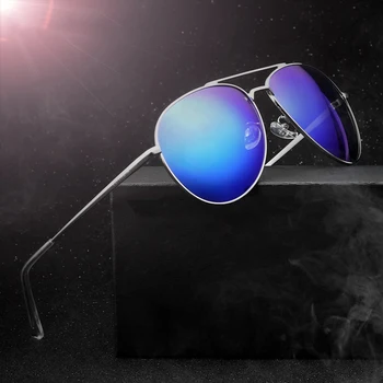 Luxusné pánske Polarizované slnečné Okuliare Jazdy Slnečné Okuliare Pre Mužov, Ženy Značky Dizajnér Muž Black Pilot, slnečné Okuliare UV400 2736