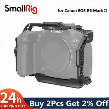 SmallRig Klietka s Chladné Topánky Prípojný Závit Otvory pre Canon EOS R6 Mark II 4159