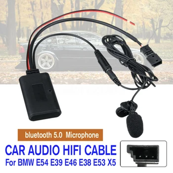 Car Audio HIFI Kábel Adaptéra 5.0 Mikrofón ABS Adaptér Pre BMW E54 E39 E46 do Auta