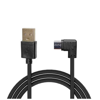 25 CM 50 CM 100 CM C-typ riadenia USB2.0 double data kábel, 90-stupňový uhol telefón nabíjanie kábel, vľavo a vpravo