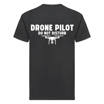DRONE PILOT nerušiť Drone Quadcopter Pilot riadiaci T-Shirt
