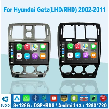 Android 13 autorádia Pre HYUNDAI GETZ 2002 - 2011 Auto Multimediálne Stereo Video Prehrávač, Navigácia GPS Auto Android Č. 2 Din DVD