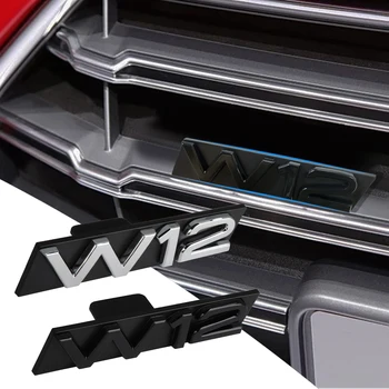 1pcs Auto Prednej Mriežky Odznak Plastová Nálepka Auto Modelovanie Zdobia Príslušenstvo pre Audi SQ3 SQ5 SQ7 SQ8 W12 V6 V8