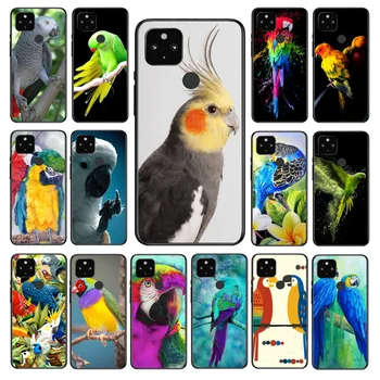 Papagáj Vták Telefón puzdro pre Google Pixel 8 7 Pro 7A 6A 6 Pro 5A 4A 3A 4 Pixel XL a Pixel 5 6 4 3 3A XL