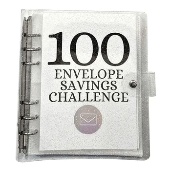 Peniaze-Ukladanie Výzvou Auta, 100 Obálky Výzvou Spojivo Pre Ukladanie 5050 Peňažné Obálky Pre Plánovanie Rozpočtu Trvanlivé