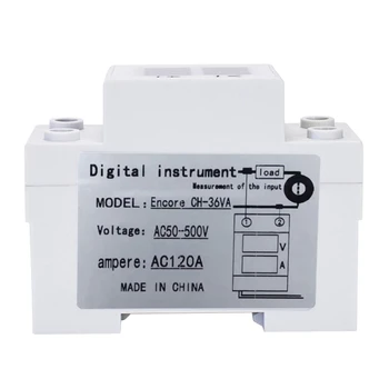Voltmeter Ammeter Multi-funkčné Digitálne Din Aktuálne Tester Meter